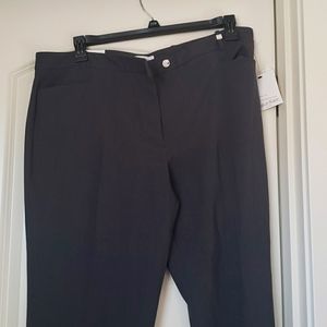 NWT Calvin Klein Suit Pants size 16 Charcoal Grey